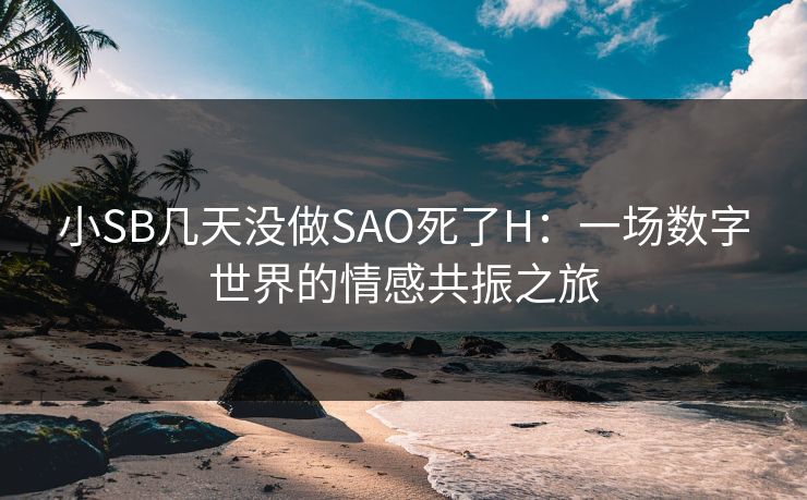 小SB几天没做SAO死了H：一场数字世界的情感共振之旅