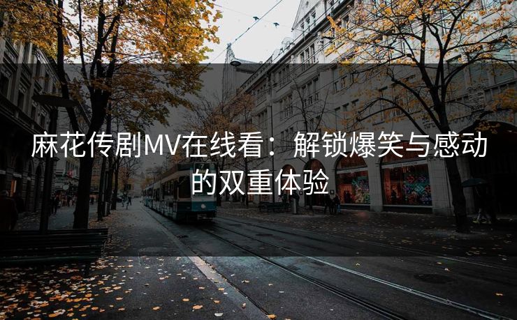 麻花传剧MV在线看：解锁爆笑与感动的双重体验